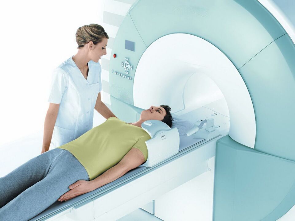 Osteokondrosia diagnostikatzeko MRI