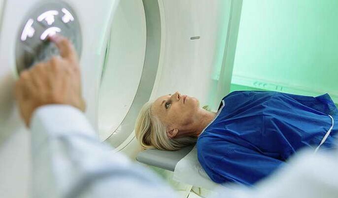 Osteokondrosiaren diagnostikoa